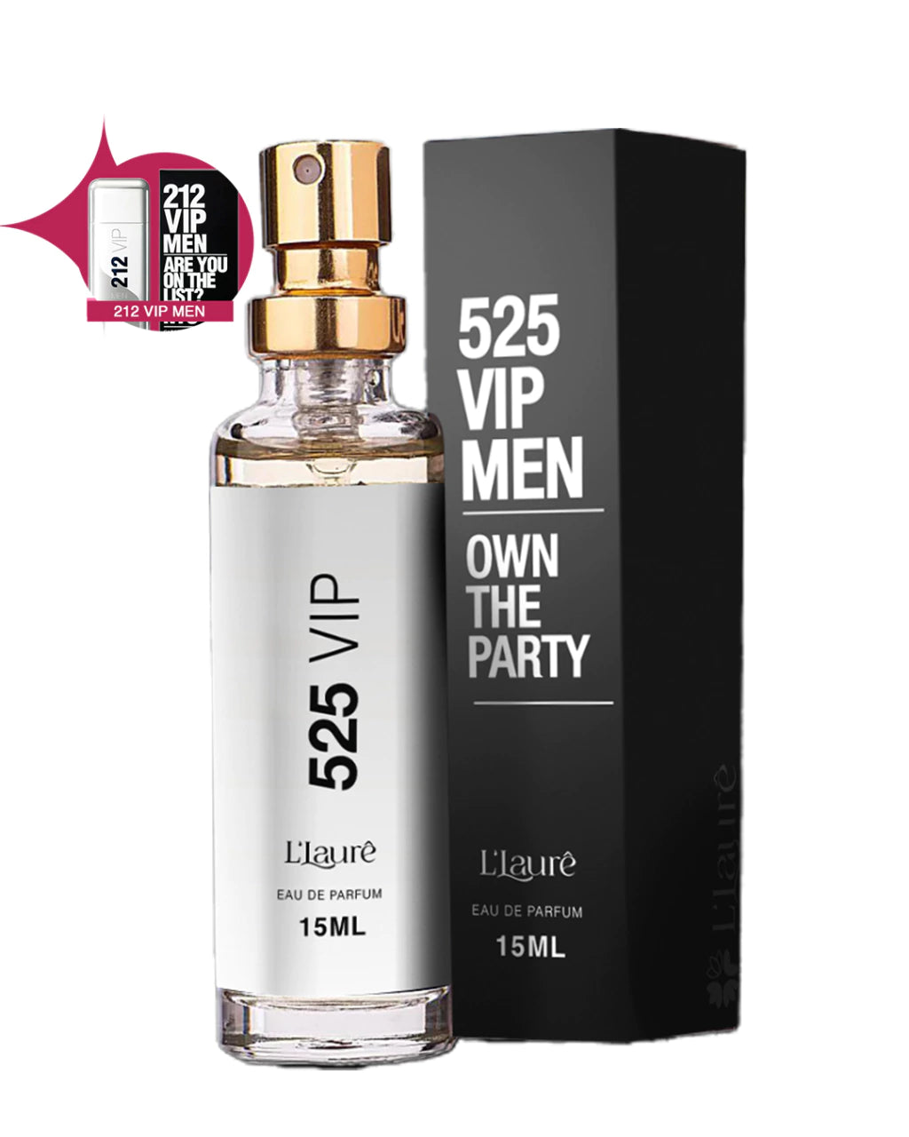 Perfume Masculino 525 VIP Men 15m L'Laurê