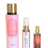 Kit La Vida Body Splash + Perfume + Perfume de Cabelo