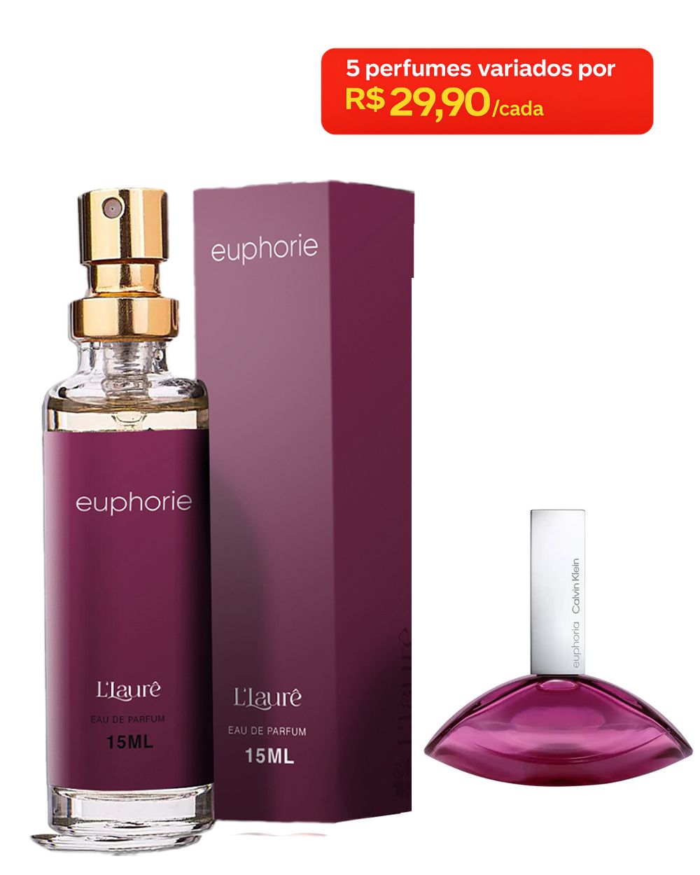 Perfume Feminino Euphorie 15mL L'Laurê