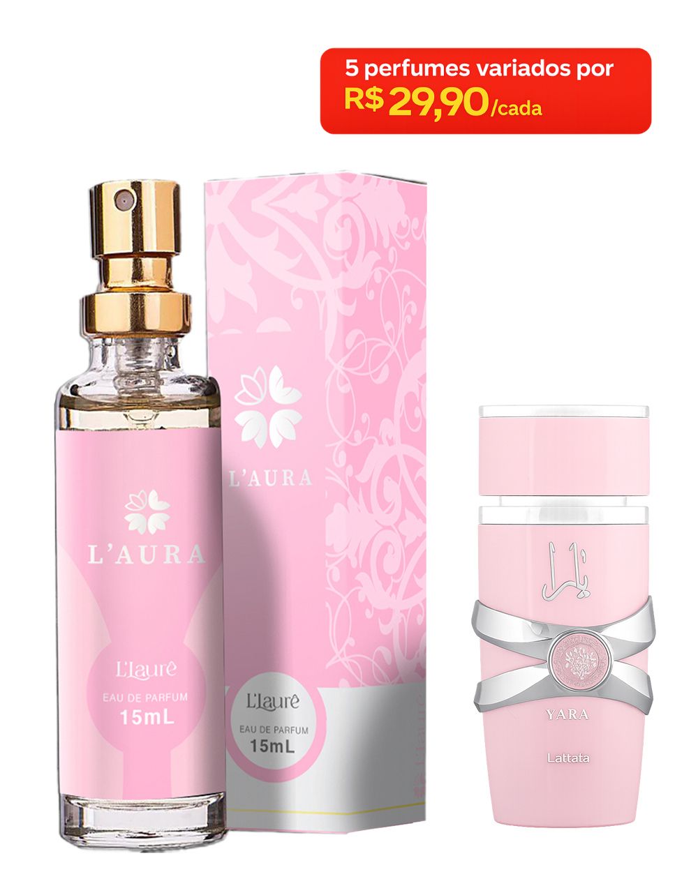 Perfume Feminino L'Aura 15mL L'Laurê