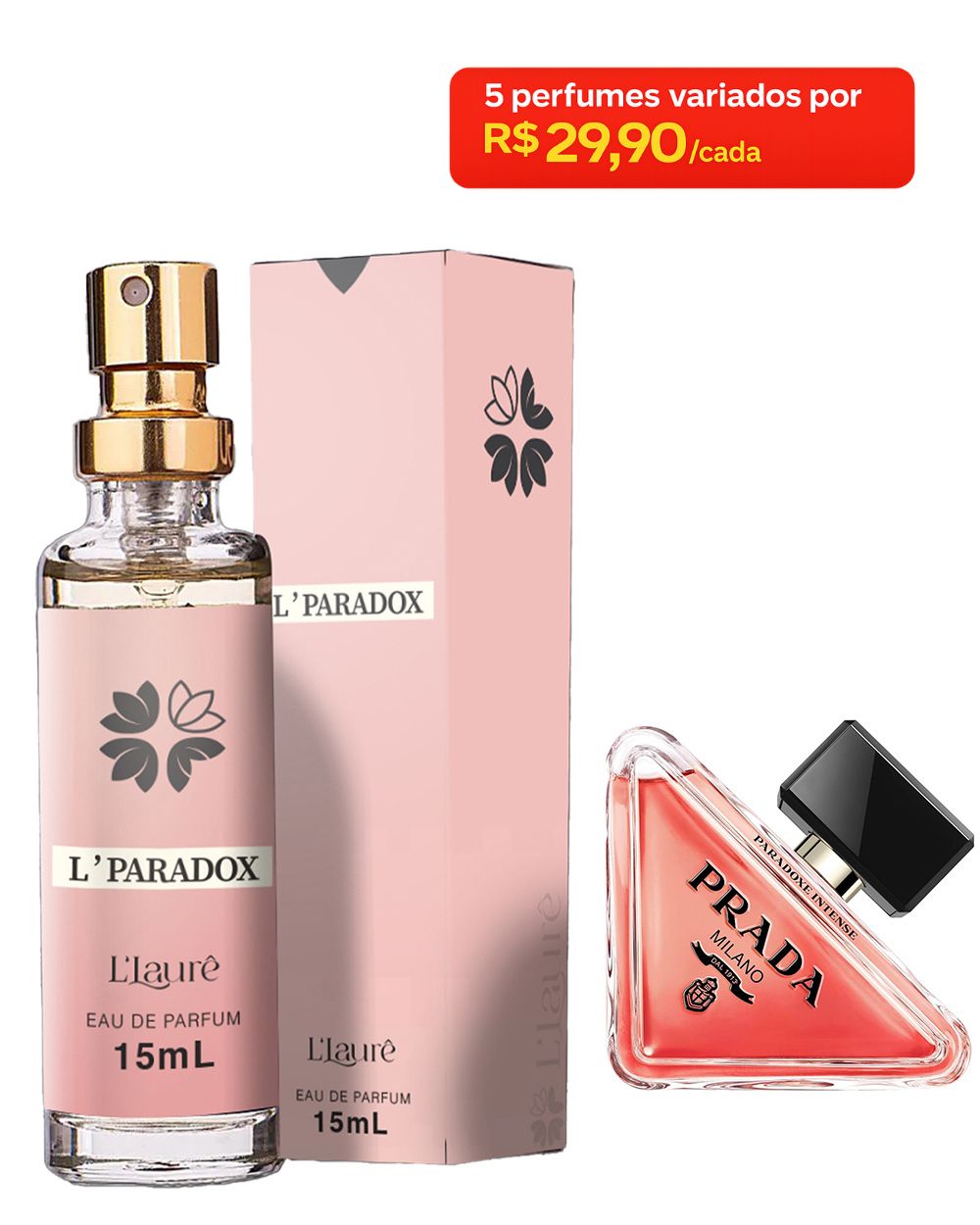 Perfume Feminino L'Paradox 15mL L'Laurê