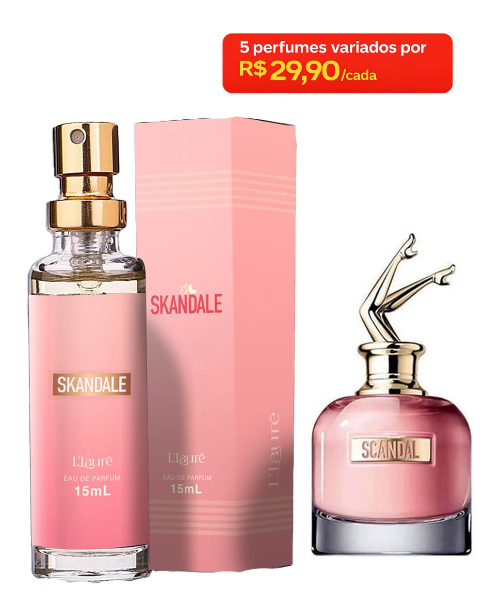 Perfume Feminino Skandale 15mL L'Laurê